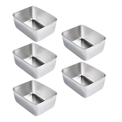 (🔥HOT SALE NOW 49% OFF) - Stainless Steel Square Plate（With Lid）