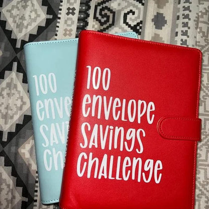 100 Envelope savings Challenge Binder