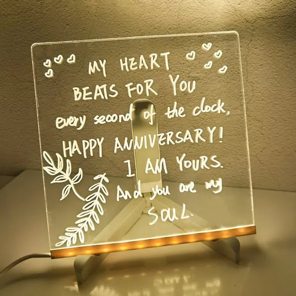 (Early Christmas Sale)-LED Note Board with Colors