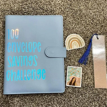 100 Envelope savings Challenge Binder