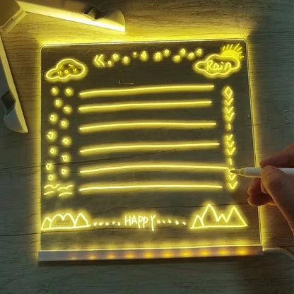 (Early Christmas Sale)-LED Note Board with Colors